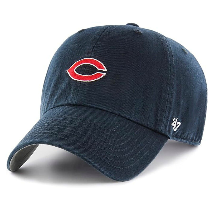 広島カープ グッズ キャップ ミニロゴ Clean Up Cap 47Brand ネイビー レッドの商品画像
