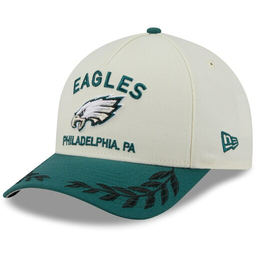 NFL イーグルス キャップ 2025 NFL ドラフト 9FORTY A-Frame Adjustable Hat ニューエラ/New Era クリーム/ミッドナイトグリーン NFL イーグルス キャップ 2025 NFL ドラフト 9FORTY A-Frame Adjustable Hat ニューエラ/New Era クリーム/ミッドナイトグリーン