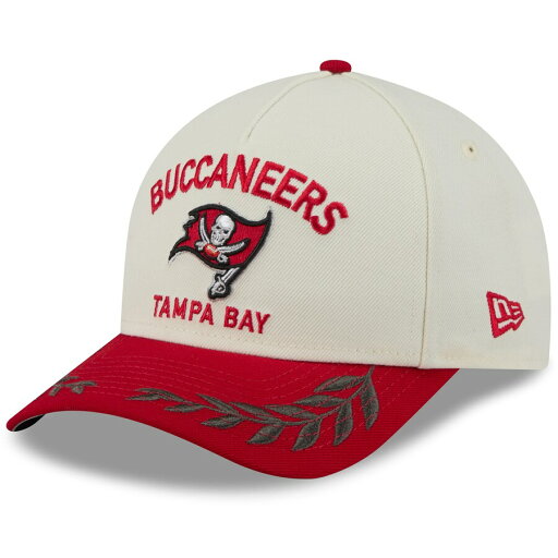 NFL バッカニアーズ キャップ 2025 NFL ドラフト 9FORTY A-Frame M-Crown Adjustable Hat ニューエラ/New Era クリーム/レッド NFL バッカニアーズ キャップ 2025 NFL ドラフト 9FORTY A-Frame M-Crown Adjustable Hat ニューエラ/New Era クリーム/レッド