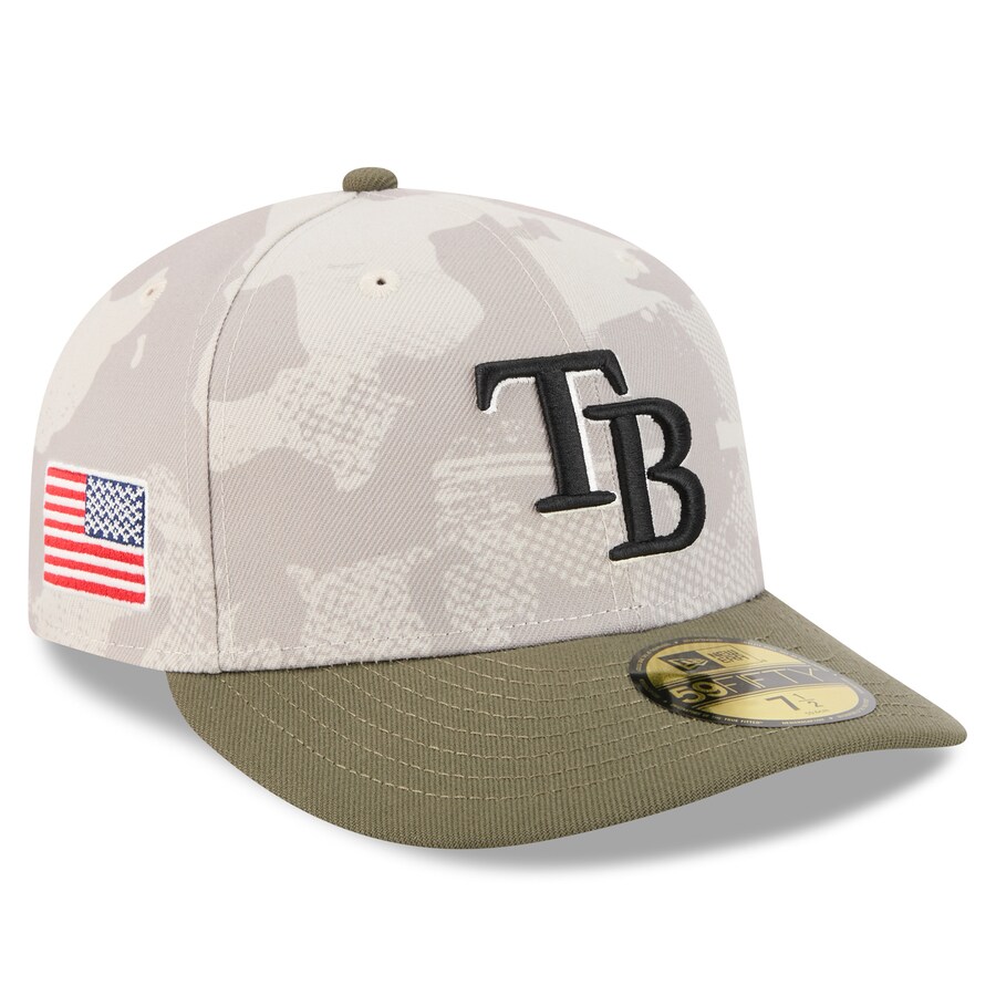 Rakuten - MLB タンパベイ・レイズ キャップ 【海外モデル】 アームドフォーシズデー2025 On-Field 59FIFTY ニューエラ/New Era ベージュ オリーブ