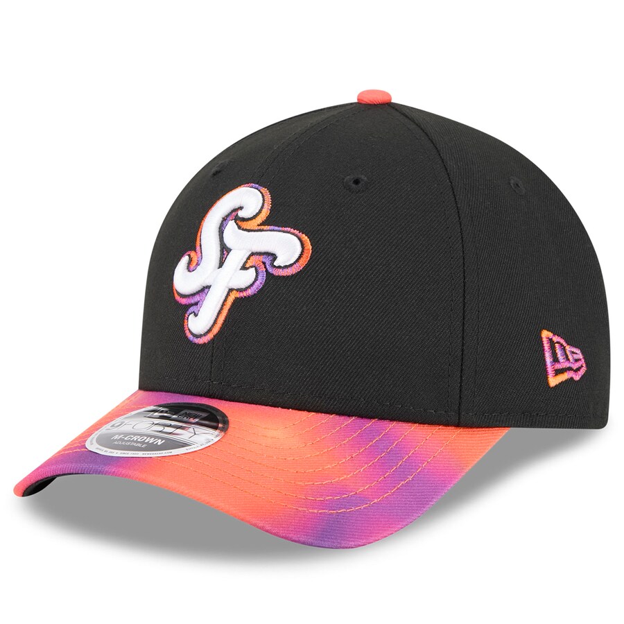 MLB SFジャイアンツ キャップ 2025 シティーコネクト 9FORTY M-Crown Adjustable ニューエラ/New Era ブラック オレンジ