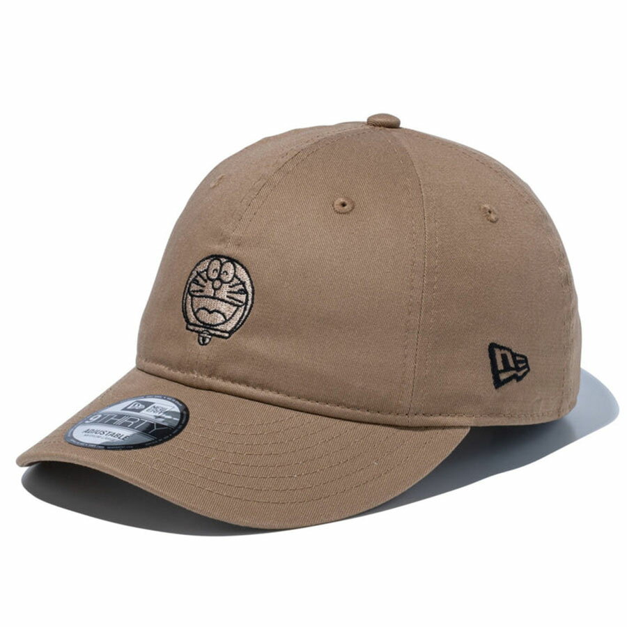 ドラえもん キャップ DORAEMON フロントフェイス 9THIRTY Adjustable Hat ニューエラ/New Era カーキ