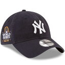 MLB ヤンキース キャップ 【海外版】ワールドシリーズ2024 Side Patch Core Classic 9TWENTY Adj ニューエラ/New E...