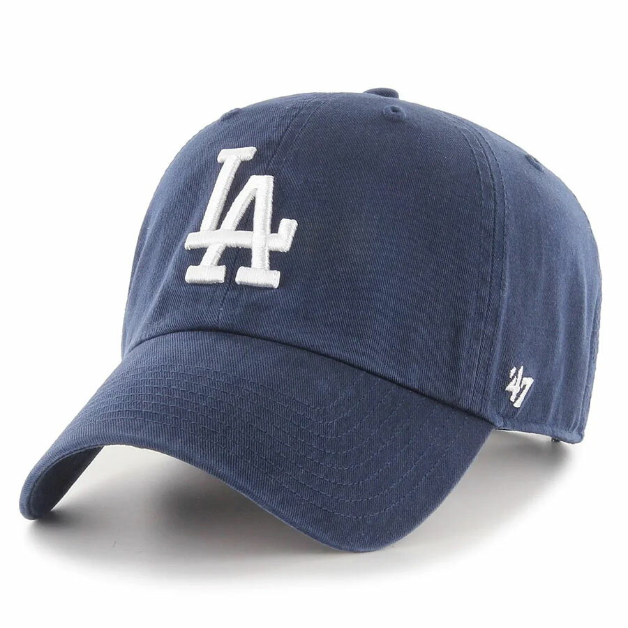Rakuten - MLB ドジャース キャップ Clean Up Cap 47Brand ネイビー