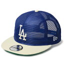 MLB ドジャース キャップ クーパーズタウン オールメッシュ トラッカー 9FIFTY ニューエラ/New Era ロイヤル クローム【nejp】(4)