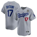 MLB 大谷翔平 ドジャース ユニフォーム ワールドシリーズ2024 リミテッドジャージ 優勝時モデルカスタム ナイキ/Nike オルタネート