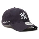 MLB ヤンキース キャップ サイドパッチ 9Twenty Adjustable Hat ニューエラ/New Era ネイビー