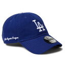 MLB ドジャース キャップ サイドパッチ 9Twenty Adjustable Hat ニューエラ/New Era ダークロイヤル