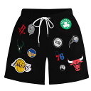 NBA オールオーバー ショーツ 【現地買付】NBA x Ultra Game Fleece Shorts Ultra Game ブラック