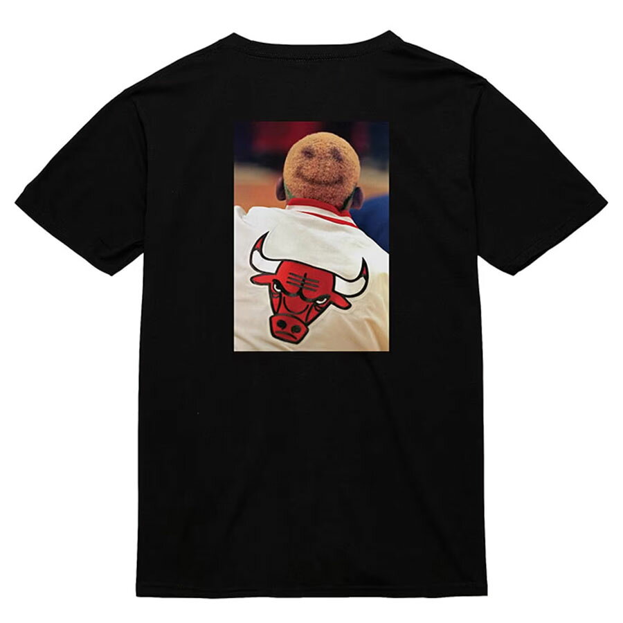 NBA デニス・ロッドマン シカゴ・ブルズ Tシャツ 2.0 PR TEE Mitchell & Ness ブラック selection-int-10189578 映画エンタメショップ SELECTION サンプル画像2