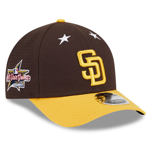 MLB パドレス キャップ オールスターゲーム2025 9FORTY M-Crown Adjustable ニューエラ/New Era ブラウン ゴールド MLB パドレス キャップ オールスターゲーム2025 9FORTY M-Crown Adjustable ニューエラ/New Era ブラウン ゴールド