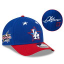 MLB 大谷翔平 ドジャース キャップ 【海外カスタム】オールスターゲーム2025 ワークアウト 9FORTY サイン刺繍 ニューエラ/New Era