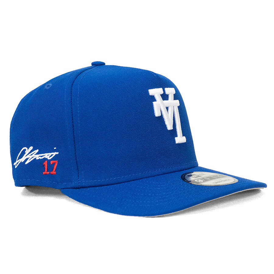 MLB 大谷翔平 ドジャース キャップ 【海外カスタム】LA Upside-down 9FIFTY サイン...
