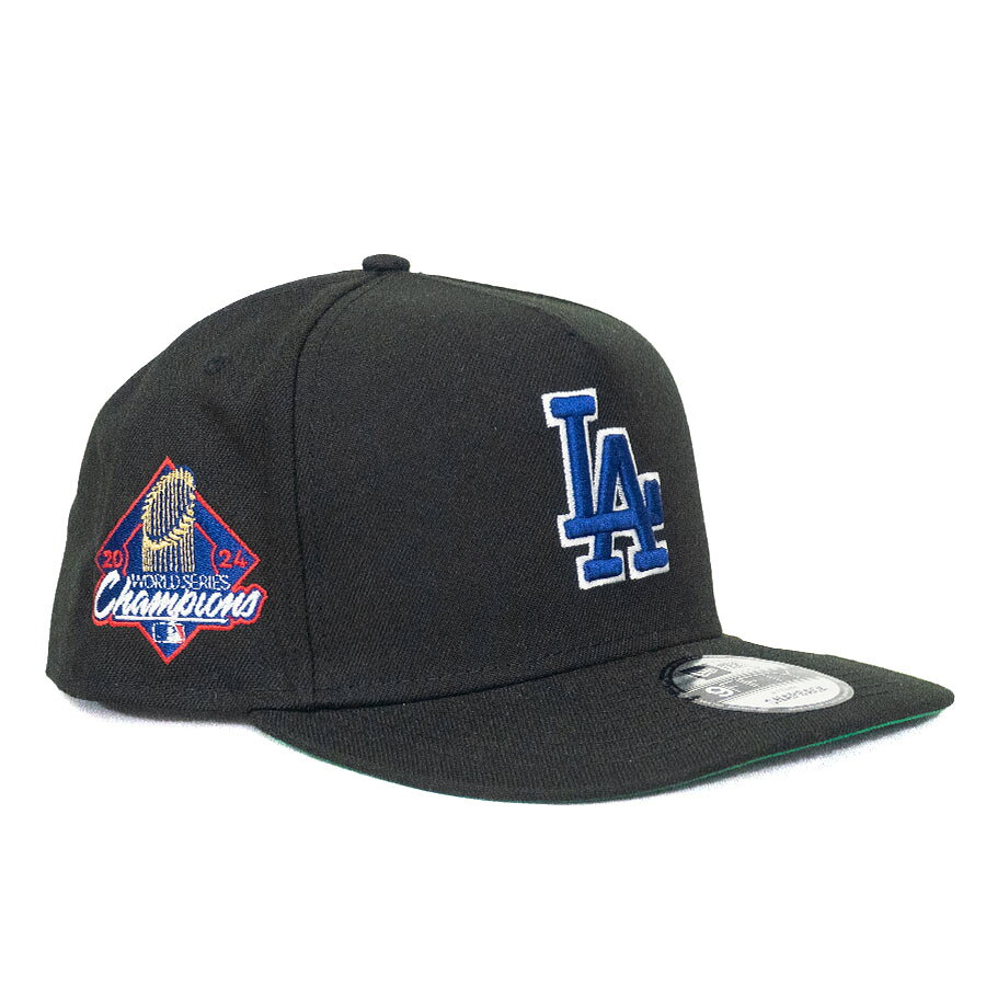 Rakuten - MLB ドジャース キャップ 【現地買付】ワールドシリーズ2024 優勝記念 9FIFTY Snapback Cap ニューエラ/New Era ブラック ロイヤル