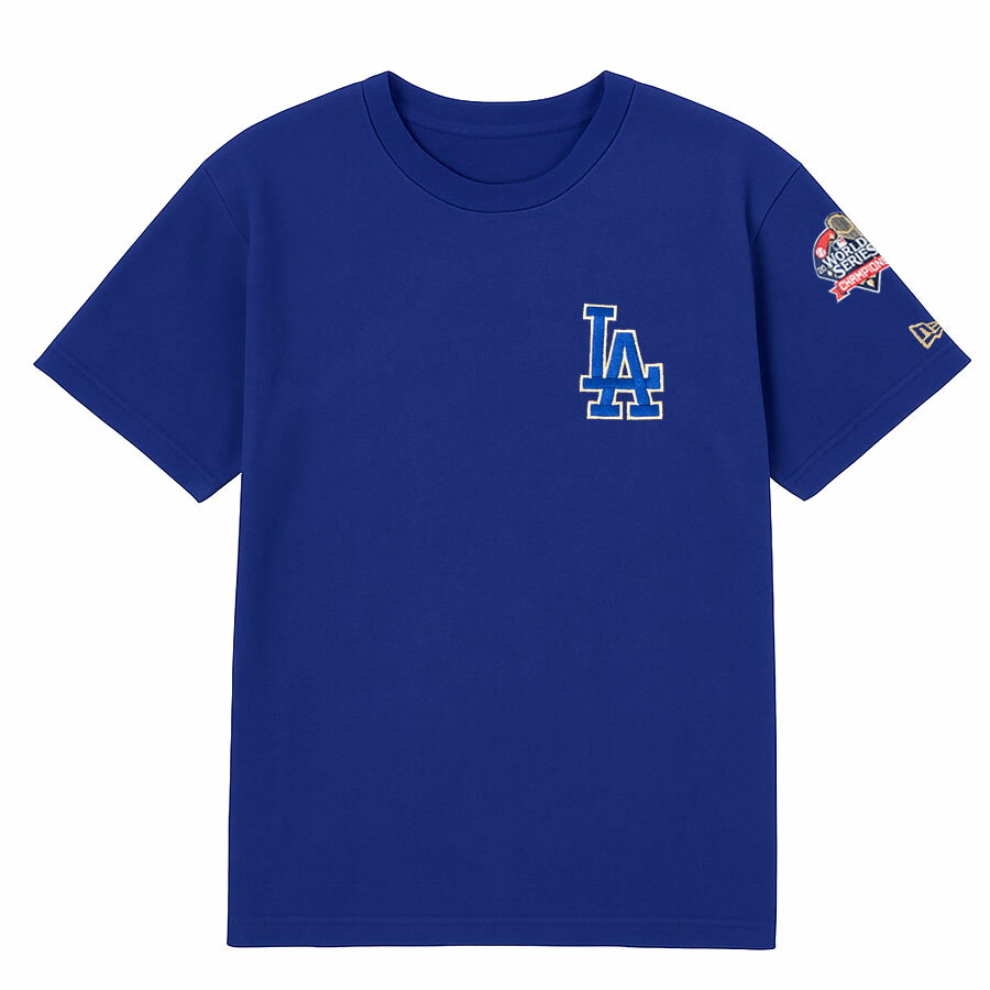 樂天商城 - MLB ドジャース Tシャツ 【海外モデル】2024 ワールドシリーズ優勝記念 T-Shirt ニューエラ/New Era ロイヤル