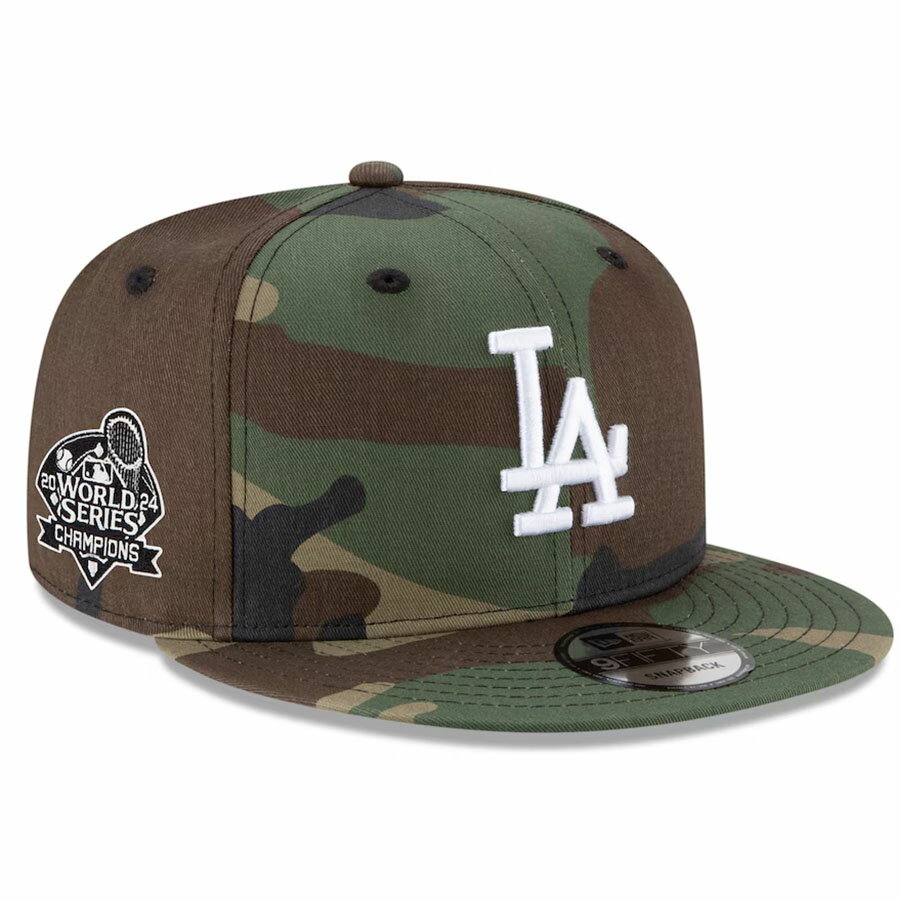 Rakuten - MLB ドジャース キャップ 【現地買付】2024 ワールドシリーズ優勝記念 Side Patch 9FIFTY Snapback Hat ニューエラ/New Era カモ