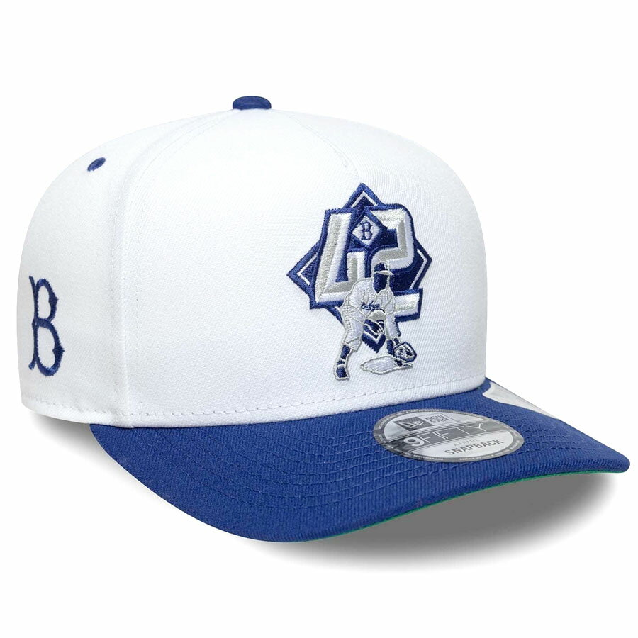 Rakuten - MLB ドジャース キャップ 【現地買付】ジャッキー・ロビンソン 9FIFTY Snapback Hat ニューエラ/New Era ロイヤル