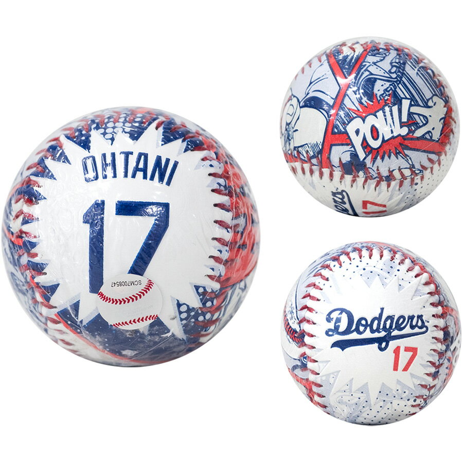 MLB 大谷翔平 ドジャース ボール 【スタジアム限定】 コミック Baseball UVケース付き Rawlings ホワイ..
