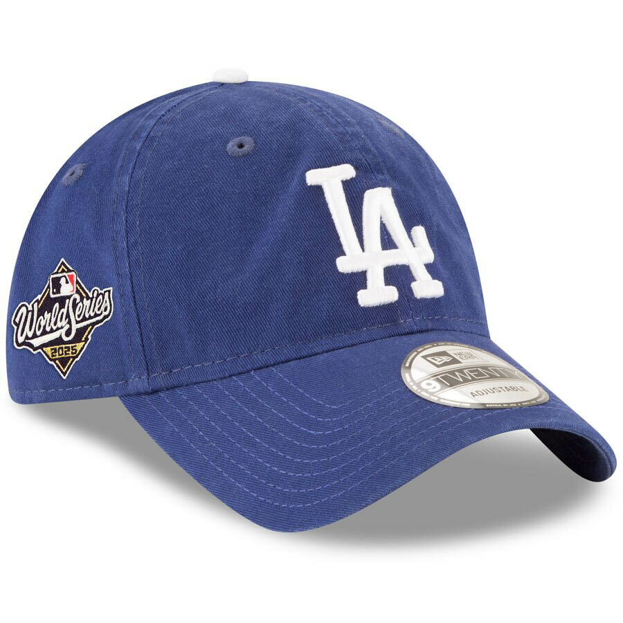 乐天商城 - MLB ドジャース キャップ 【海外モデル】ワールドシリーズ2025進出 Side Patch 9TWENTY Adjustable Hat ニューエラ/New Era ロイヤル