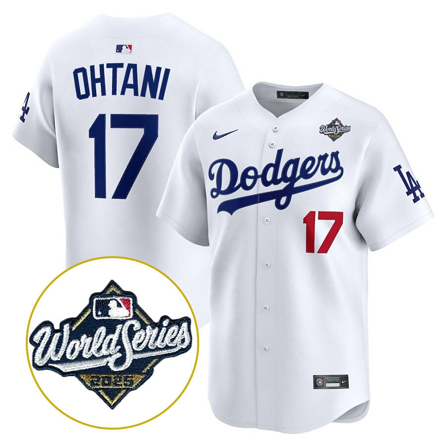 MLB 大谷翔平 ドジャース ユニフォーム ワールドシリーズ2025進出 Home リミテッド Player Jersey ナイキ/Nike ホワイト