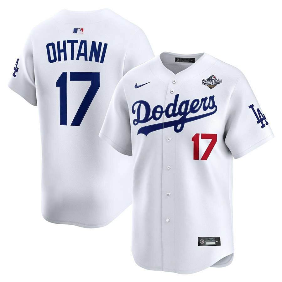 MLB 大谷翔平 ドジャース ユニフォーム ワールドシリーズ2025進出 Home リミテッド Player Jersey ナイキ/Nike ホワイト