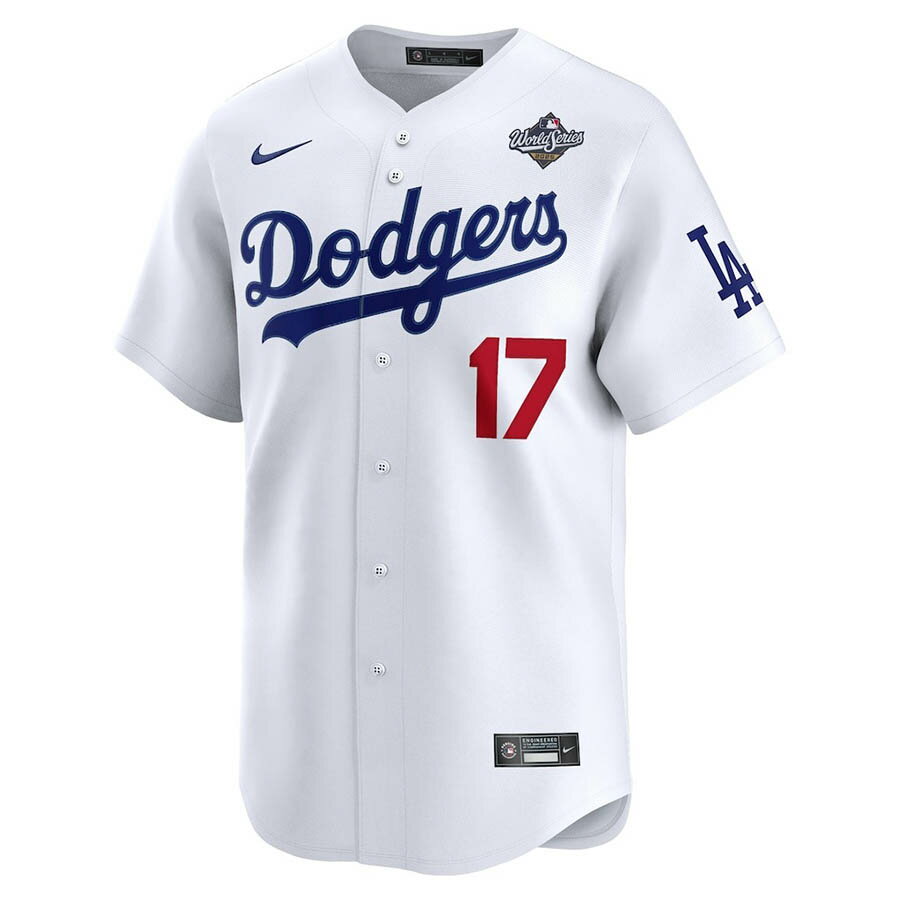 MLB 大谷翔平 ドジャース ユニフォーム ワールドシリーズ2025進出 Home リミテッド Player Jersey ナイキ/Nike ホワイト