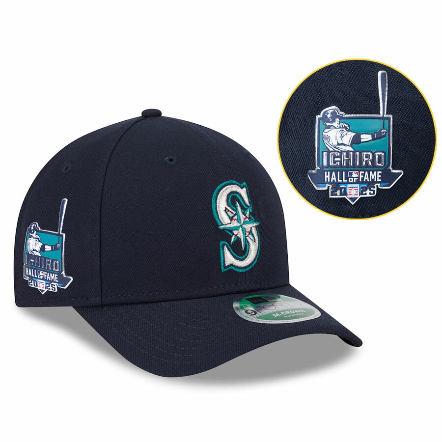 MLB イチロー マリナーズ キャップ 【海外モデル】アメリカ野球 殿堂入り Hall of Fame 9FOTY Adj Hat M-Crown ニューエラ/New Era