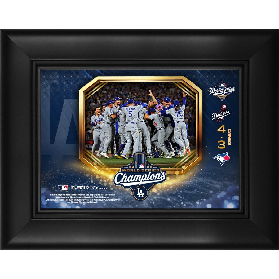Rakuten - MLB ドジャース フォトフレーム ワールドシリーズ2025優勝記念 Framed 5 x 7 Collage Fanatics