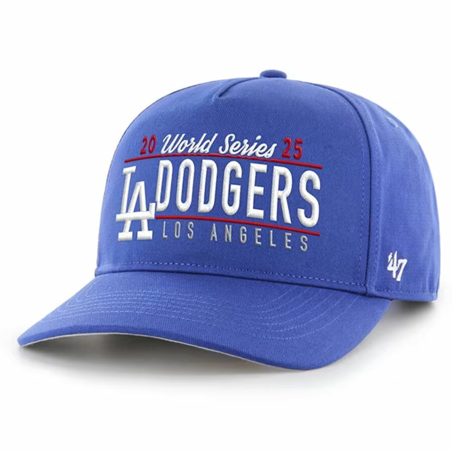 乐天商城 - MLB ドジャース キャップ 【現地買付】ワールドシリーズ2025優勝記念 Wardmark Hitch Adjustable Hat 47Brand ロイヤル