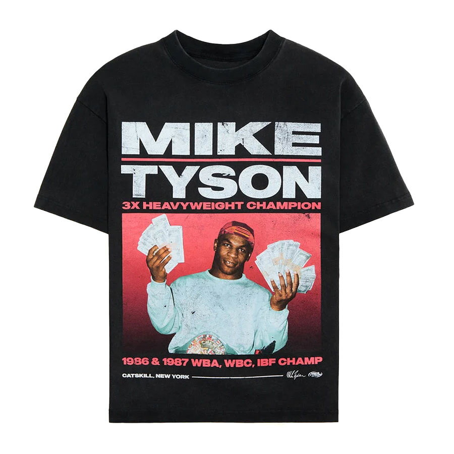 樂天商城 - Boxing マイク・タイソン Tシャツ 現地買付品 Money Man T-Shirt Mike Tyson Collection ブラック