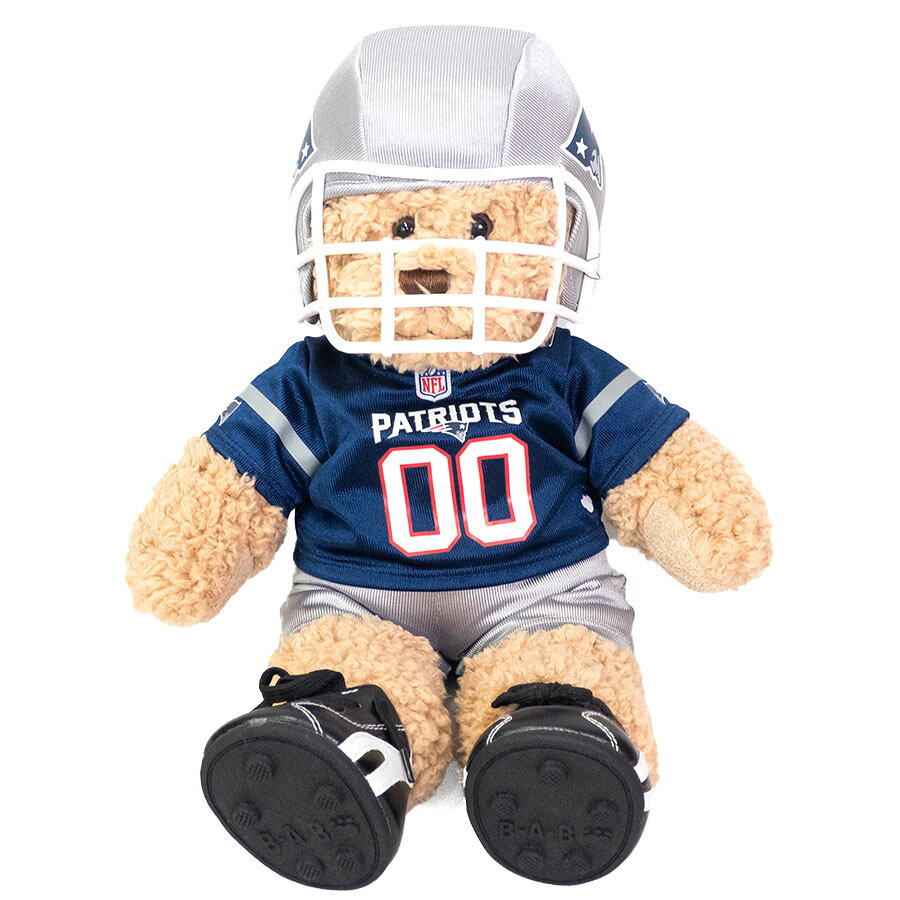 NFL ペイトリオッツ ぬいぐるみ ビルドアベアー くま Timeless Teddy Build A Bear