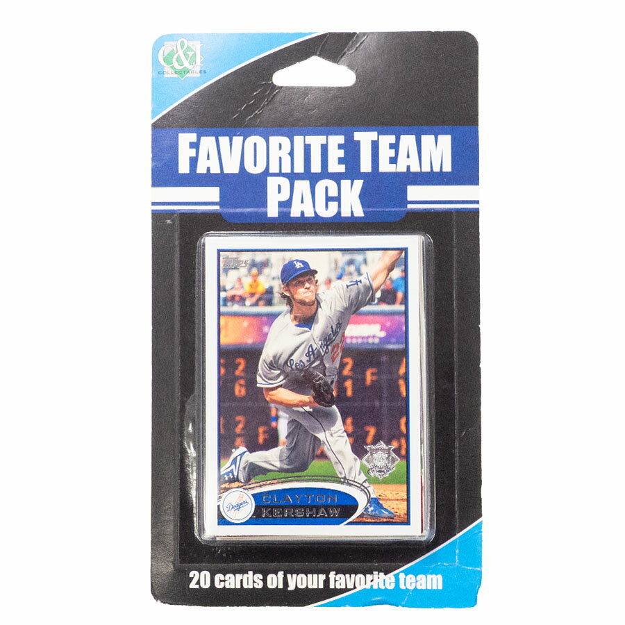 MLB クレイトン・カーショー ドジャース トレーディングカード 【現地買付】Favorite Team Pack Kershaw Cover Topps