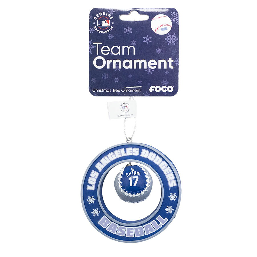 Rakuten - MLB 大谷翔平 ドジャース オーナメント Floating Baseball Ornament クリスマス グッズ FOCO