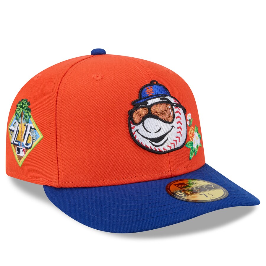Rakuten - MLB メッツ キャップ 【海外モデル】2026 スプリングトレーニング 59FIFTY Pre Curved プレカーブ ニューエラ/New Era オレンジ ロイヤル