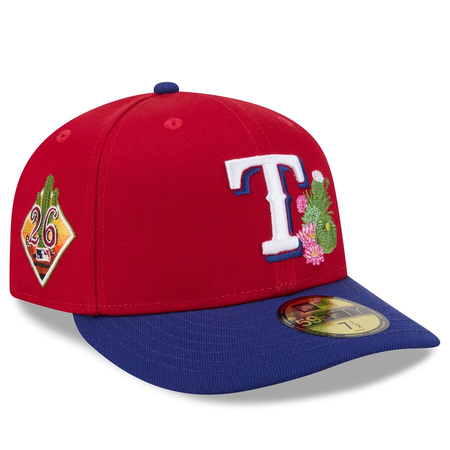 樂天商城 - MLB レンジャーズ キャップ 【海外モデル】2026 スプリングトレーニング 59FIFTY Pre Curved プレカーブ ニューエラ/New Era レッド ロイヤル