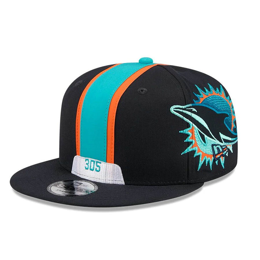 Rakuten - NFL ドルフィンズ キャップ Rivalries Helmet Pack 9FIFTY Snapback Cap ニューエラ/New Era ブラック