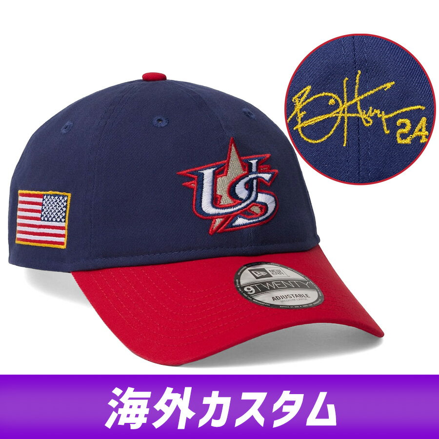 WBC ブライス・ハーパー USA アメリカ キャップ 【海外カスタム】2026 ワールドベースボー ...