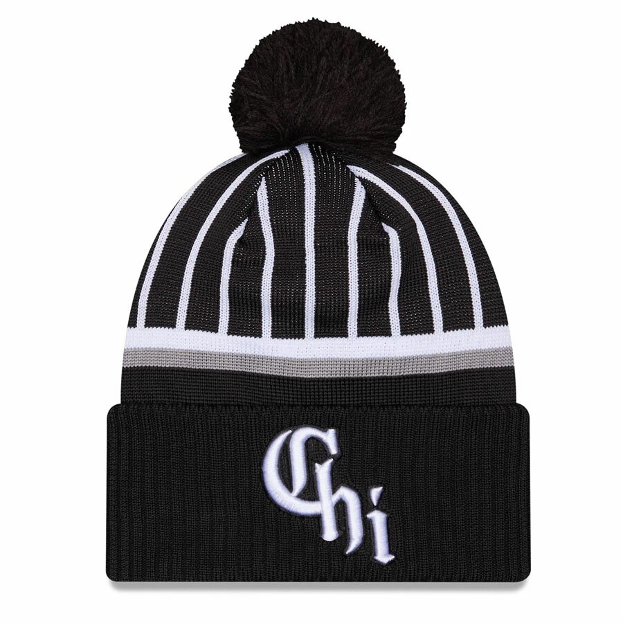 Rakuten - MLB ホワイトソックス キャップ 【海外モデル】2022 シティーコネクト Knit Cap ニューエラ/New Era Black(Alternate)