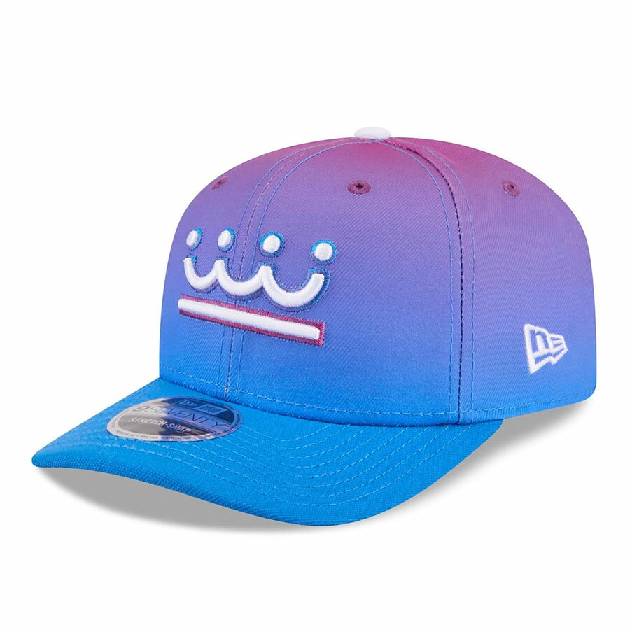 樂天商城 - MLB ロイヤルズ キャップ 【海外モデル】シティーコネクト 9SEVENTY Snapback Hat ニューエラ/New Era パープル/スカイブルー