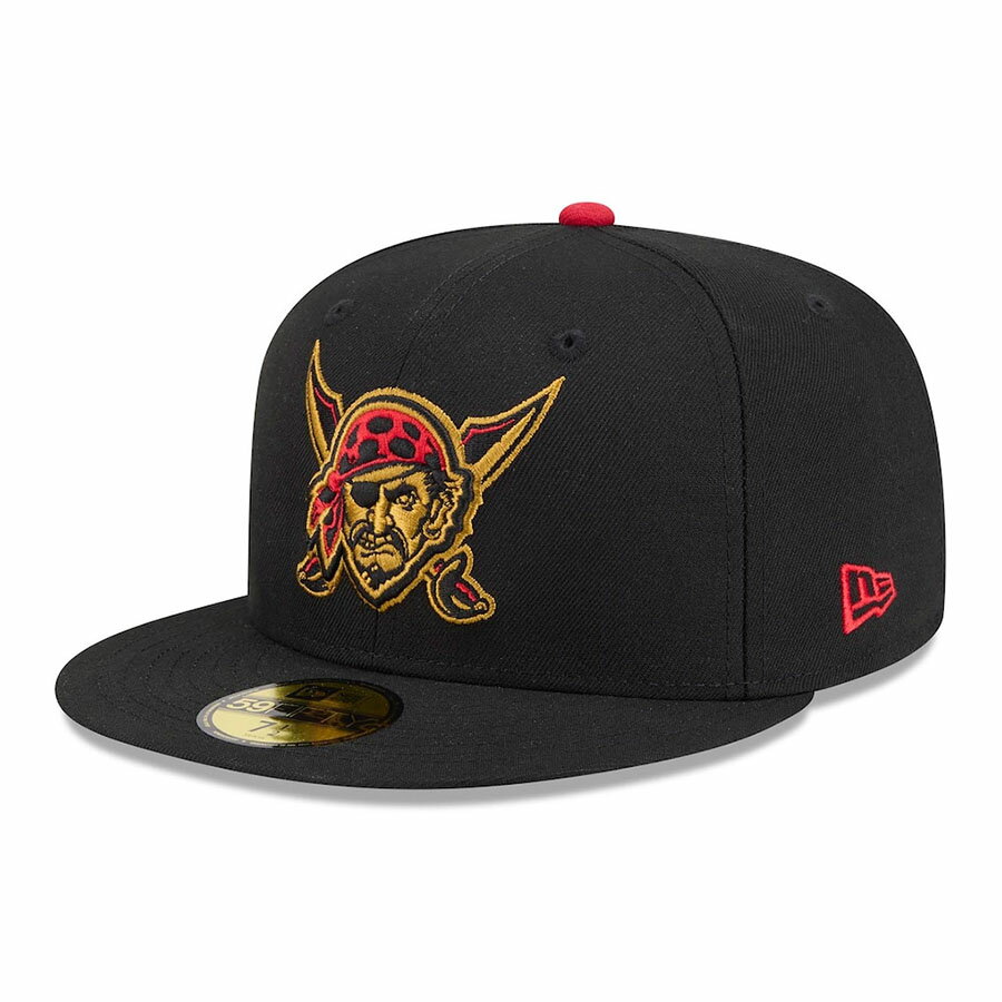 MLB パイレーツ キャップ 【海外モデル】2026 シティーコネクト On-Field 59FIFTY Fitted Hat ニューエラ/New Era ブラック