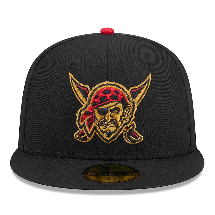 映画エンタメショップ SELECTIONのMLB パイレーツ キャップ 【海外モデル】2026 シティーコネクト On-Field 59FIFTY Fitted Hat ニューエラ/New Era ブラック｜アングル2