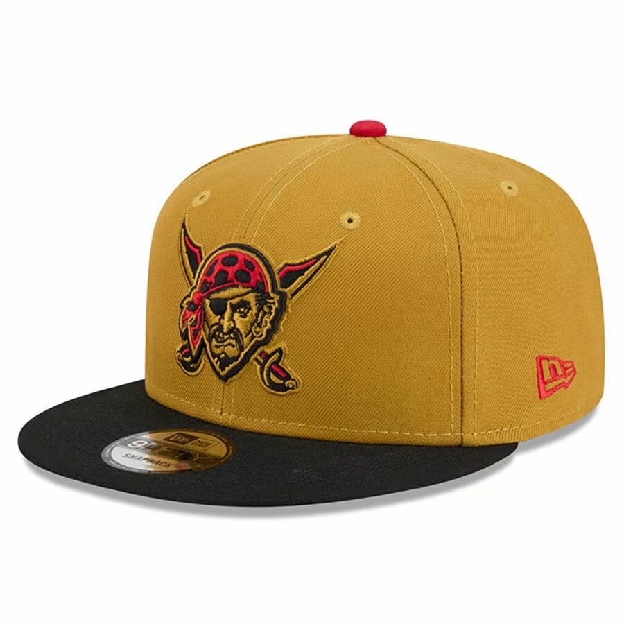 乐天商城 - MLB パイレーツ キャップ 【海外モデル】2026 シティーコネクト 9FIFTY Snapback Hat ニューエラ/New Era イエロー/ネイビー