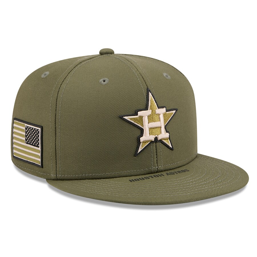 Rakuten - MLB アストロズ キャップ 【海外モデル】【選手着用】アームドフォーシズデー2026 59FIFTY Fitted Hat ニューエラ/New Era モスグリーン