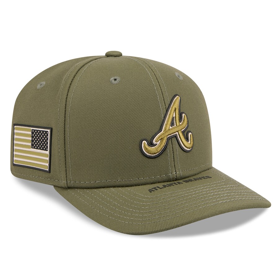 Rakuten - MLB ブレーブス キャップ 【海外モデル】アームドフォーシズデー2026 9SEVENTY Adjustable Hat ニューエラ/New Era オリーブ