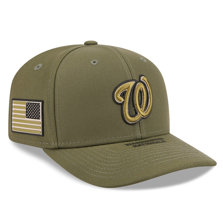 樂天商城 - MLB ナショナルズ キャップ 【海外モデル】アームドフォーシズデー2026 9SEVENTY Adjustable Hat ニューエラ/New Era オリーブ