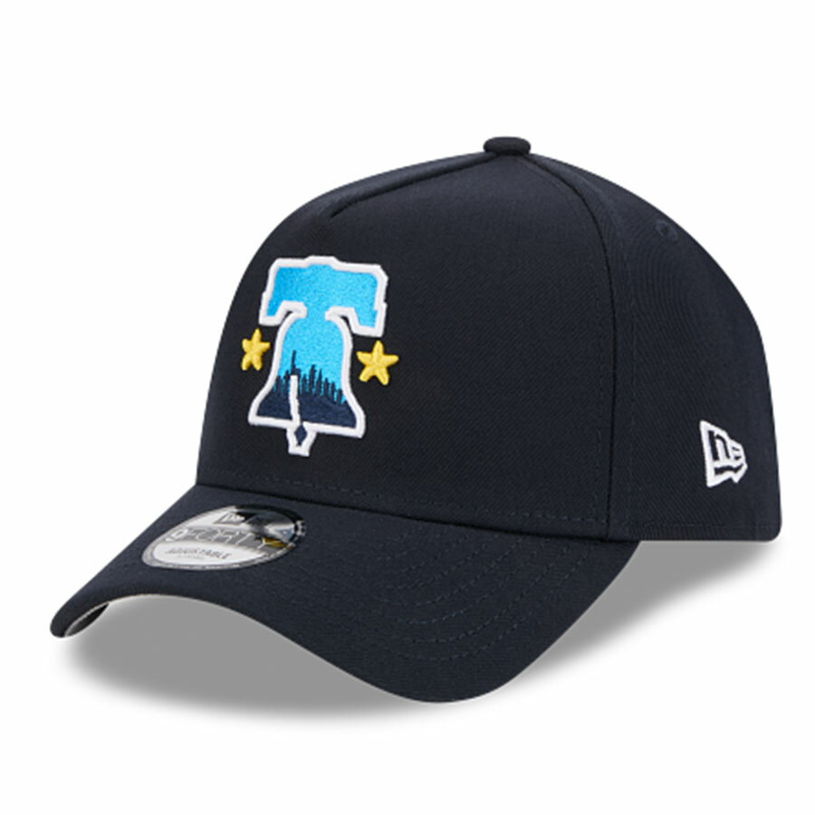 Rakuten - MLB フィリーズ キャップ 【海外モデル】シティーコネクト City Connect A-Frame 9FORTY Adj ニューエラ/New Era ブルー