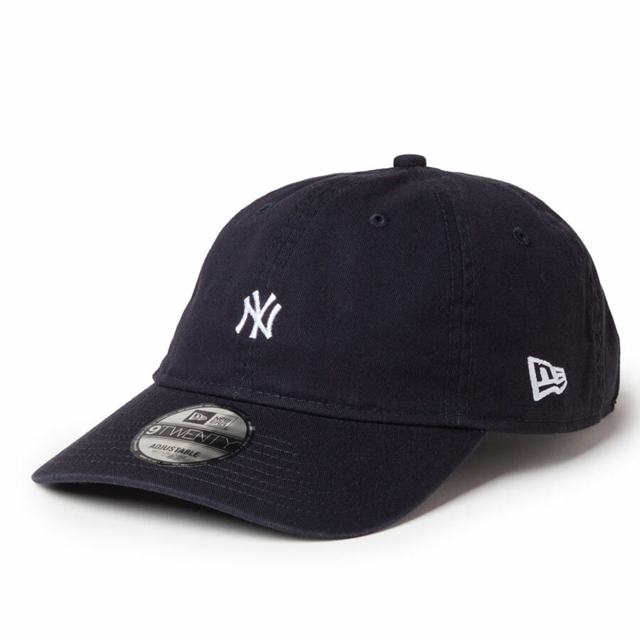 MLB ヤンキース キャップ 9TWENTY Washed Cotton Mini Logo Adjustable Hat ニューエラ/New Era ネイビー