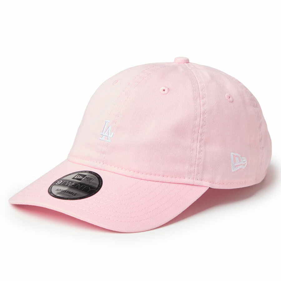 MLB ドジャース キャップ 9TWENTY Washed Cotton Mini Logo Adjustable Hat ニューエラ/New Era ピンク