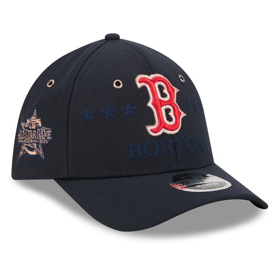 樂天商城 - MLB レッドソックス キャップ 【海外モデル】オールスターゲーム2026 39THIRTY M-Crown Flex Hat ニューエラ/New Era ネイビー