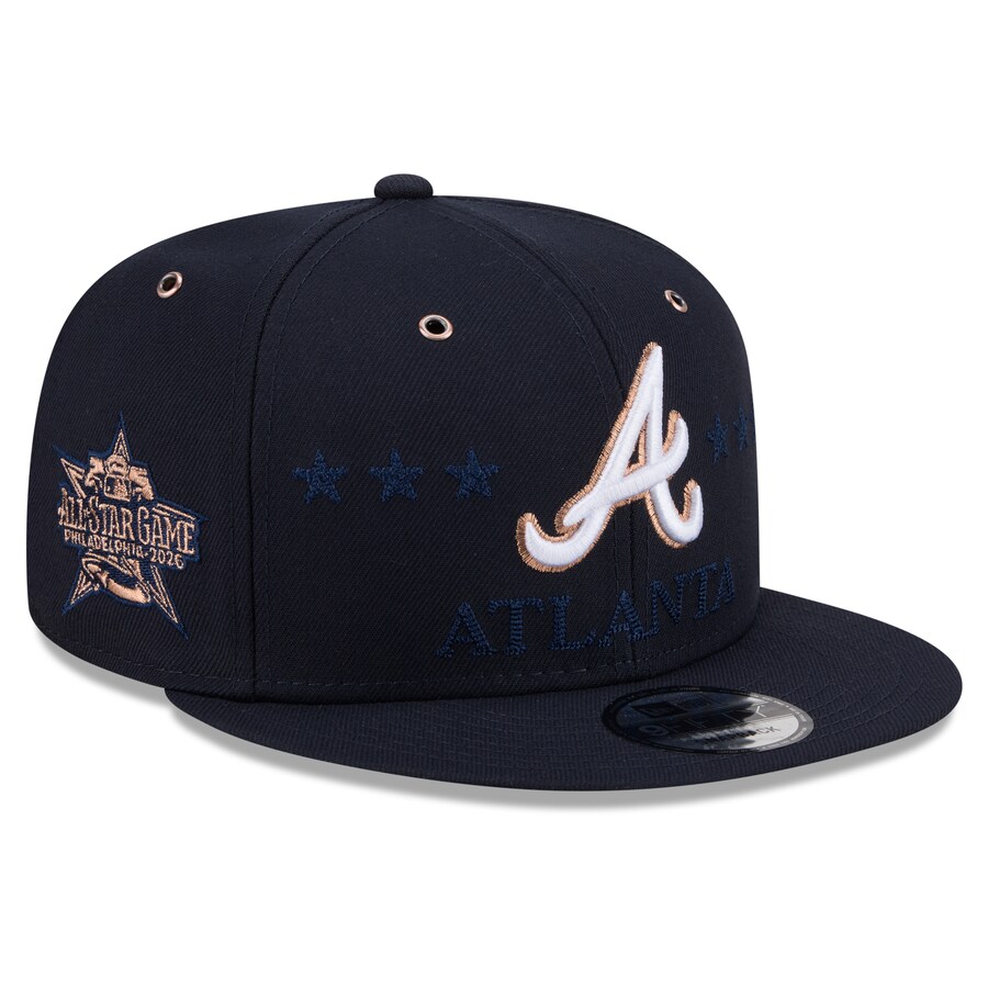 乐天商城 - MLB ブレーブス キャップ 【海外モデル】オールスターゲーム2026 9FIFTY Snapback Hat ニューエラ/New Era ネイビー